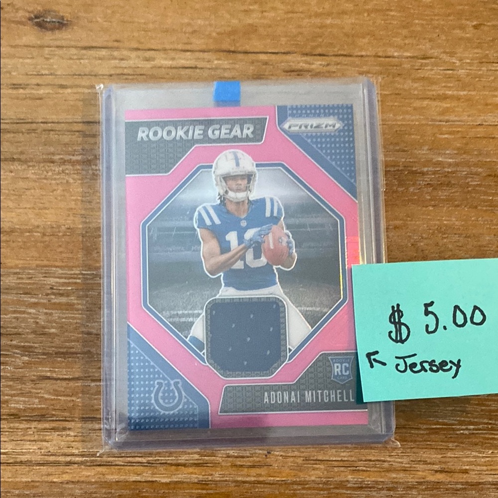 Limited edition jersey edition football cards